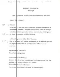 Berkeley-In-The-60S-Transcript.Pdf