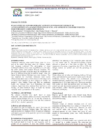Evaluation of Antiurolithiatic Activity of Ethanolic Extract of Annona
