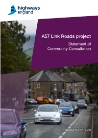 A57 Link Roads Project Statement of Community Consultation