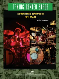 Foreword 5 Introduction 6 About This Book 8 the Making of Taking Center Stage 14 Drum Key 30