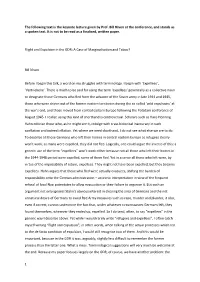 1 the Following Text Is the Keynote Lecture Given by Prof. Bill Niven At