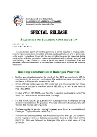 Building Statistics- Aug. 2018.Pdf