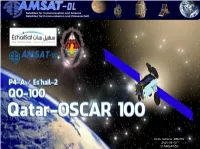 Peter Gülzow, DB2OS 2020-06-05 © AMSAT-DL OSCAR-10 (P3-B) OSCAR-13 (P3-C) OSCAR-40 (P3-D)