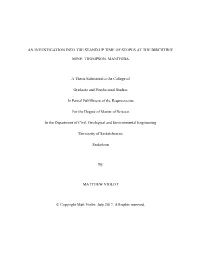 An Investigation Into the Stand-Up Time of Stopes at the Birchtree