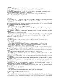 TITLE: #Docref=WP1/227 Letters to the Duke 2 January 1809 - 11 January 1809 ..CONTENTS: a Bundle of Papers, Labelled "Letters to F.M
