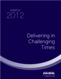 Delivering in Challenging Times