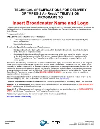Naba Dpp Hd (Mpeg-2)