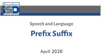 Prefix Suffix
