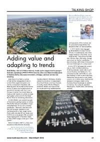 Adding Value and Adapting to Trends