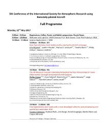 Full Programme