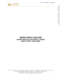Market Impact Analysis Psc Ref#:409444