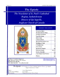 The Epistle the Newsletter of St