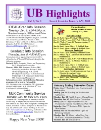 UB Highlights