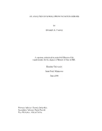 AN ANALYSIS of SOMALI PRONUNCIATION ERRORS By