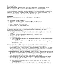 Revelation Notes.Pdf