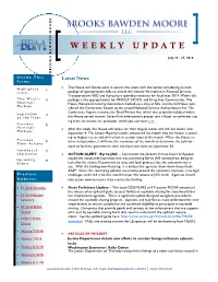 Weekly Update