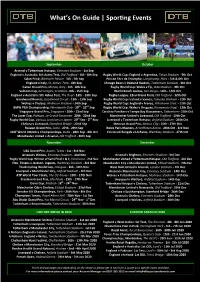 What's on Guide