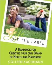 Detox with Bentonite Clay in on Page 281.) Colleenkachmann.Com/Members
