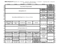 Radio Guide, WSKG and WSQX