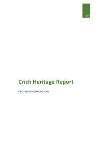 Appendix 4 Crich Heritage Report Crich NP
