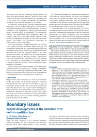 Boundary Issues