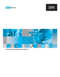 Rational Rhapsody Frameworks and Operating Systems Reference