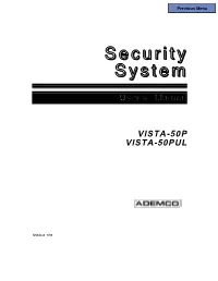 Security System
