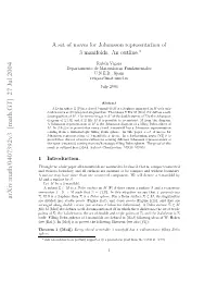 A Set of Moves for Johansson Representation of 3-Manifolds. An