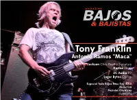 Tony Franklin Antonio Ramos “Maca” Jackson Chris Beattie Signature Hartke 210C 2C Audio B2 Sugar Bytes Cyclop