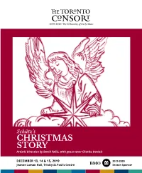 CHRISTMAS STORY Artistic Direction by David Fallis, with Guest Tenor Charles Daniels