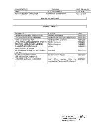 DP-MA-02 NAME PROTOCOL MANUAL VERSION: 4 RESPONSIBLE for APPLICATION DEPARTMENT of PROTOCOL Page 1 of 134