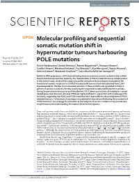 Molecular Profiling and Sequential Somatic Mutation Shift In