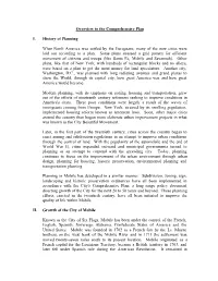 Overview to the Comprehensive Plan I. History of Planning