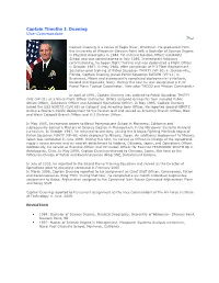 Captain Timothy J. Duening Vice-Commandant