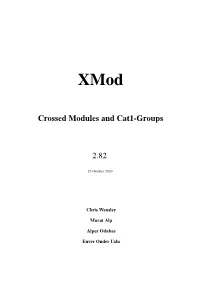 Crossed Modules and Cat1-Groups 2.82