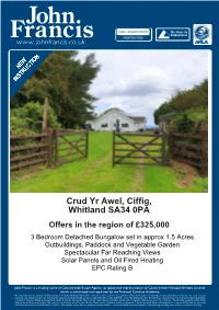 Crud Yr Awel, Ciffig, Whitland SA34