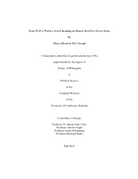From Well to Welfare: Social Spending in Mineral-Rich Post-Soviet States