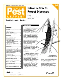 Introduction to Forest Diseases Pest B
