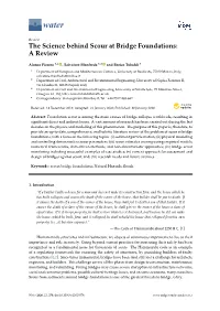 The Science Behind Scour at Bridge Foundations: a Review