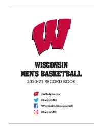 2020-21 MBB Record Book.Indd