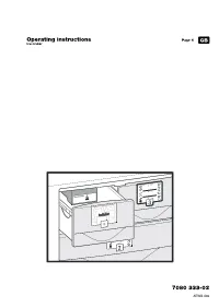 Operating Instructions 7080 333-02