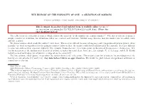 The History of the Primality of One—A Selection of Sources