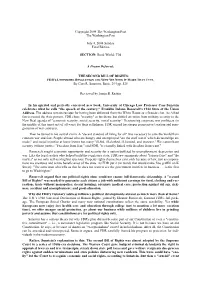 4 Review of Cass Sunstein the SECOND BILL of RIGHTS.Pdf
