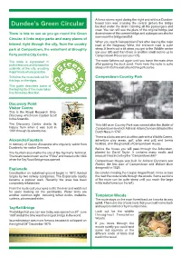 Dundee's Green Circular Cycle Route