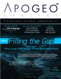 Pixia, Luciad, & BAE Systems Provide Geospatial Solutions