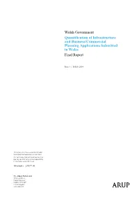 Quantification of Infrastructure and Business and Commercial Planning