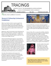 FALL 2015 Published Semiannually NEWS and CURRENT EVENTS
