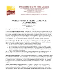 Legislative Report #6
