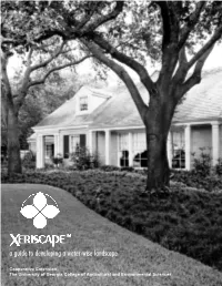 Xeriscape: a Guide to Developing a Water-Wise Landscape