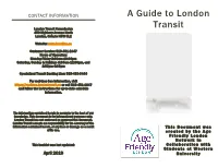 A Guide to London Transit